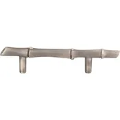 Atlas Homewares 2231-NO Nature Bamboo 3in (76mm) Center to Center Bar Pull Pewter