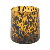 10 oz. Confetti Drinking Glass, Tortoise Shell Finish