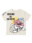 Fly Geenius x Fish Cheeks Chicken Wings Kids Tee