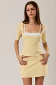 The Butter Layered Top