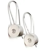 Diamond Stud Earrings on Wires