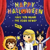 Happy Halloween Gospel Tracts for Kids – 24 Pack- 20266