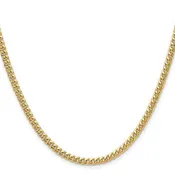 14K Hollow Miami Cuban Link 2MM - 18"