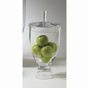Acorn Pedestal Glass Jar | Small
