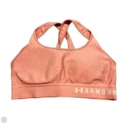Athletic Bra By Under Armour In Orange, Size: S