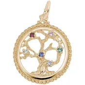 0808 Tree of Life Charm