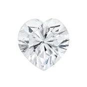 Heart Moissanite &mdash; DND Jewelers