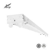 8 ft. LED Ready Strip Fixture - Four Lamp