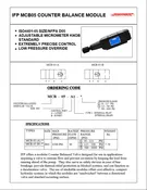 IFP MCB05 Counter Balance Module