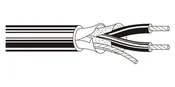 Belden # 1309A 101000 - 14-2C STR OFHC BC PO PVC JKT CMR SPKR CABLE DB BLK ROHS - Price Per 1000 Feet