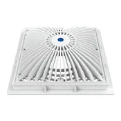 AquaStar 9MF101 9″ Square White MoFlow Suction Outlet Cover and Mud Frame
