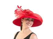 Abby Wool Felt Ladies Dress Hat