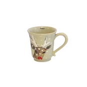 1- LINEN MUG DEER FRIENDS