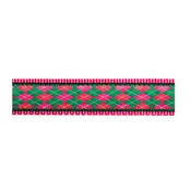 Argyle -- Pink & Green