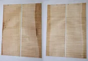 2 Matched Maple Flame Guitar sets 5mm thick (HIGH FIGURE) - Stock# 6-8144
