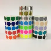 0.75″ Color Coding Circle Labels