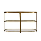 Addison Console Antique Brass