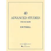 40 Advanced Studies for B-flat Bass [Tuba] (Tyrell)