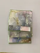2 panel original watercolor card