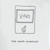 Cocktail Napkin-Not Worth Screwing