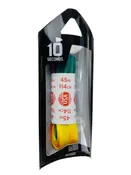 10 Seconds Athletic Printed Tie Dyed Multi Colored Laces