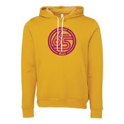 65th Year Hoodie - BELLA + CANVAS - Heather Mustard