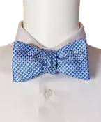 Cornflower Blue Self-tie Silk Bowtie