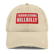 Troublesome Hillbilly – THE destressed HAT (khaki)