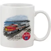 AT&SF (Santa Fe) San Diegan Mug