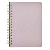 2026 A5 Weekly Planner - Spiral Bookcloth - Blush