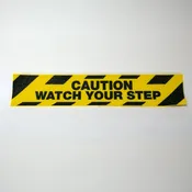 ANTI-SLIP VINYL LABELS - Caution Watch Your Step