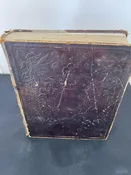 1850s Leather Bound Holy Bible