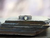 Moonstone Stacker Ring
