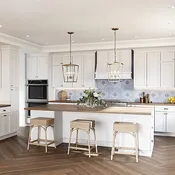 Oxford White 10 Ft Kitchen Cabinet Set (RTA Preconfigured Bundle)