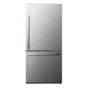 Hisense HRB171N6BSE 17.2 Cu. Ft. Bottom-Freezer Refrigerator with Counter-depth Design and Bottom Freezer – Fingerprint Resistant Stainless Steel