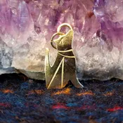 14K Gold Coyote Pendant GJ-PND-0114