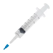 Amsino Flat Top Piston Irrigation Syringe - Sterile - 60cc