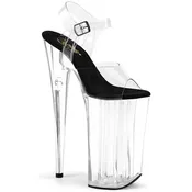 10" Heel, 6 1/4" Pf Ankle Strap Sandal