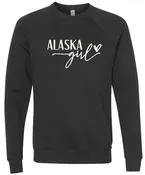 Alaska girl graphic sweatshirt | state pride | 6 colors