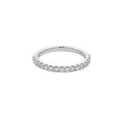 14K WHITE GOLD DIAMOND BAND W904N