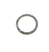 10K White Gold 1CTW Diamond Eternity Pendant