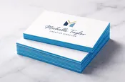 Painted Edge Business Cards