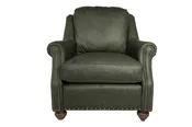 2-PIECE CHAIR & OTTOMAN IN LTR 2926 GRN