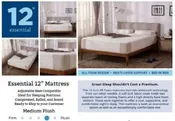 Essential Mattress Memory Foam