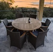 5′ Drop leaf Table-Round
