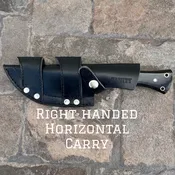 50% OFF - 10” Rough Rider Series - USCG - Buffalo Horn - D2 Steel - Horizontal & Vertical Carry - CUS44
