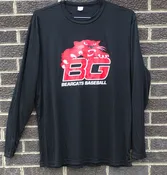 Bearcats Black Long Sleeve Performance T