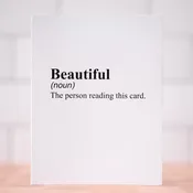 Beautiful... Love Card.