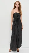 Alexandra Pleated Gown