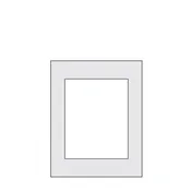 11" x 14" Mat Board for 8" x 10" Insert